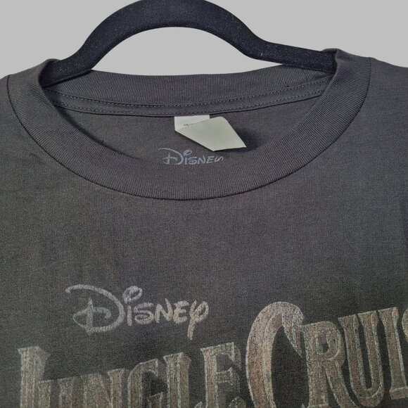 Disney Men's Short Sleeves Jungle Cruise Logo Tee Shirt Black Size 3XL New - Picture 5 of 9